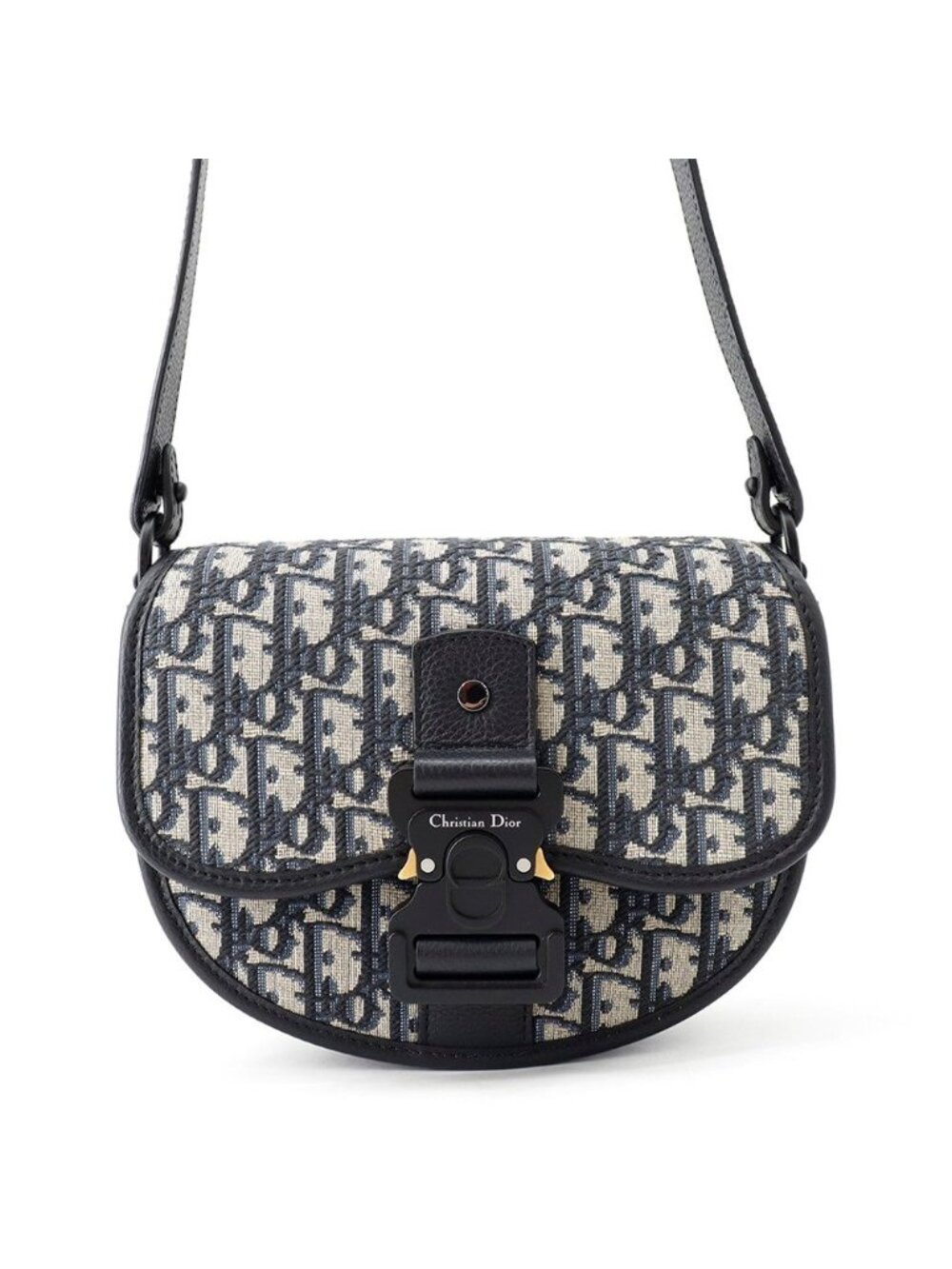 Dior Shoulder Bag Oblique Gallop Mini Black